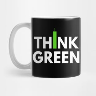 Think Green (Candle Stick) Mug